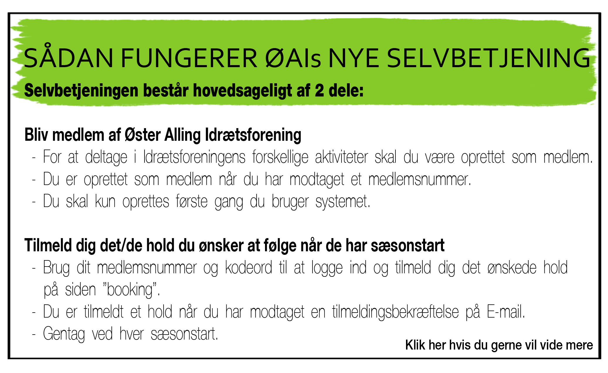 selvbetjeningen